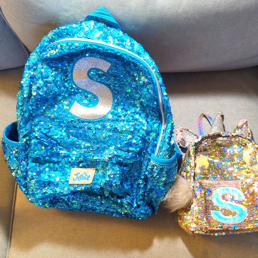 Sequence mini and large backpacks